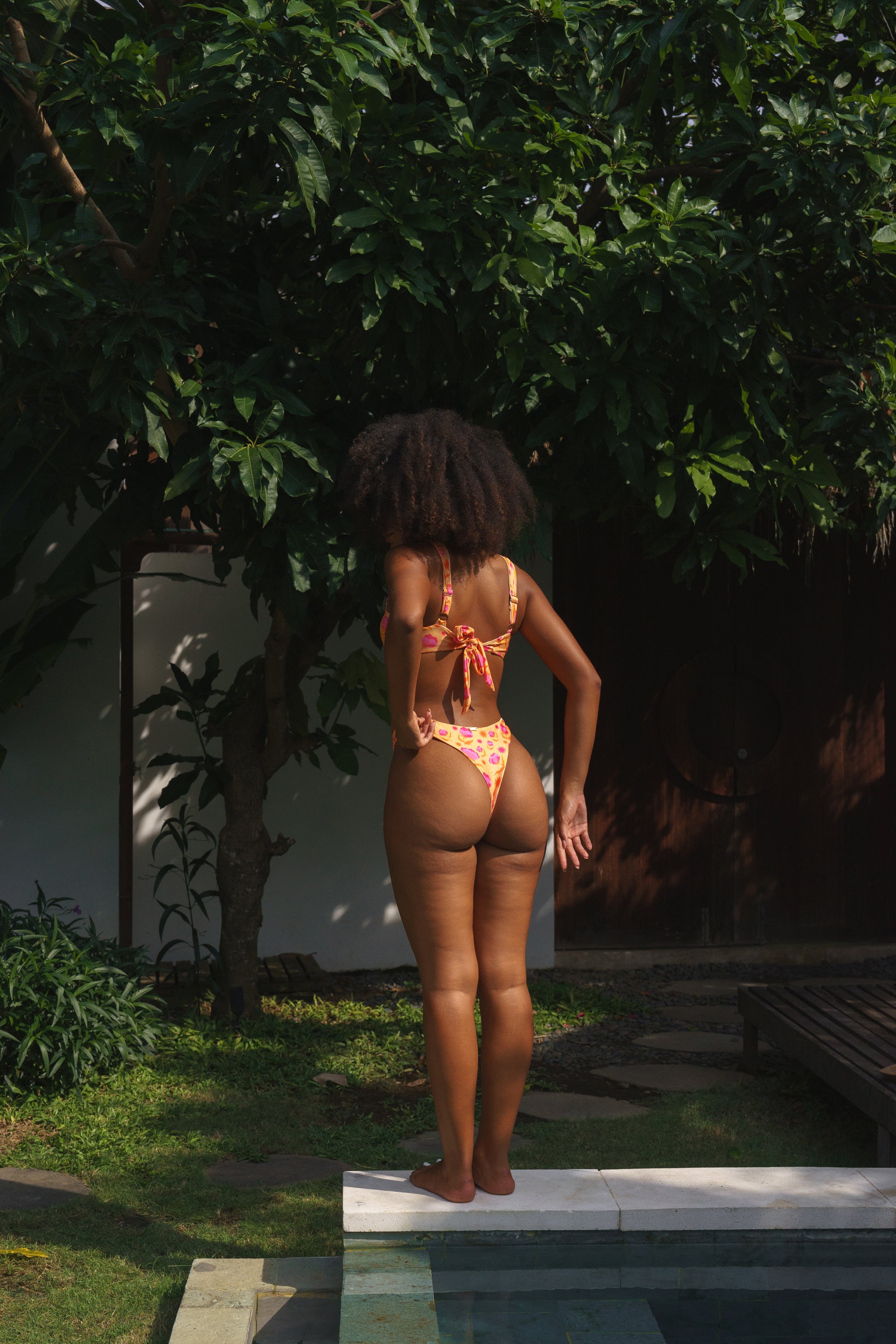Komodo Supportive Bikini Top - Peony Paradise