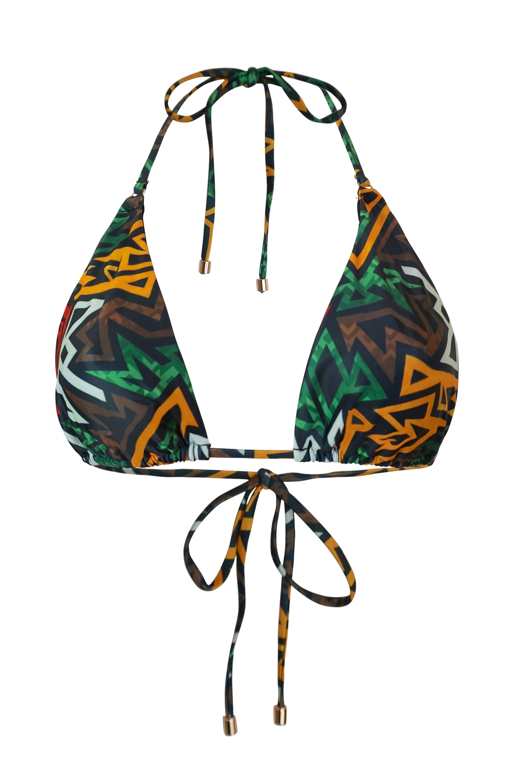 Santorini Triangle Bikini Top - Urban Jungle