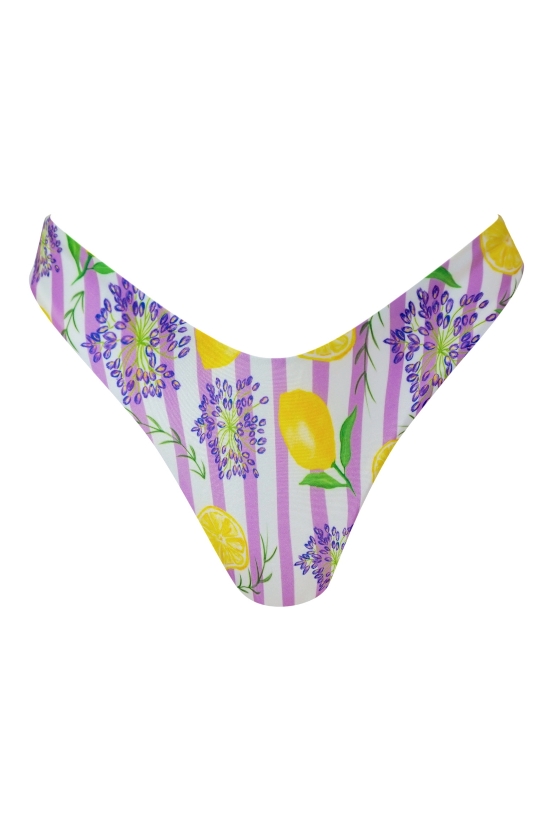 St Lucia Brazilian Bikini Bottoms - Lilac Zest
