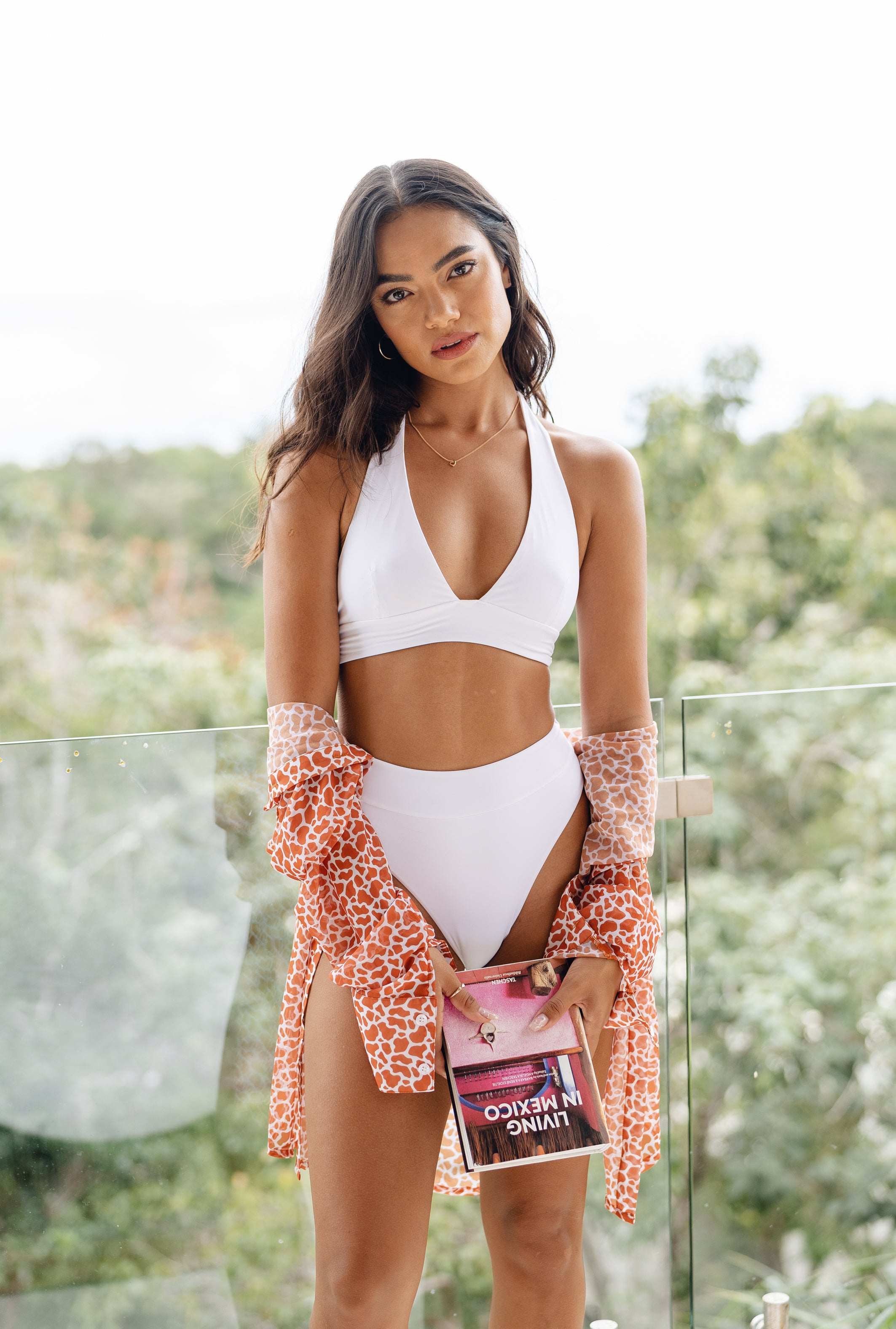 luxury white bikini