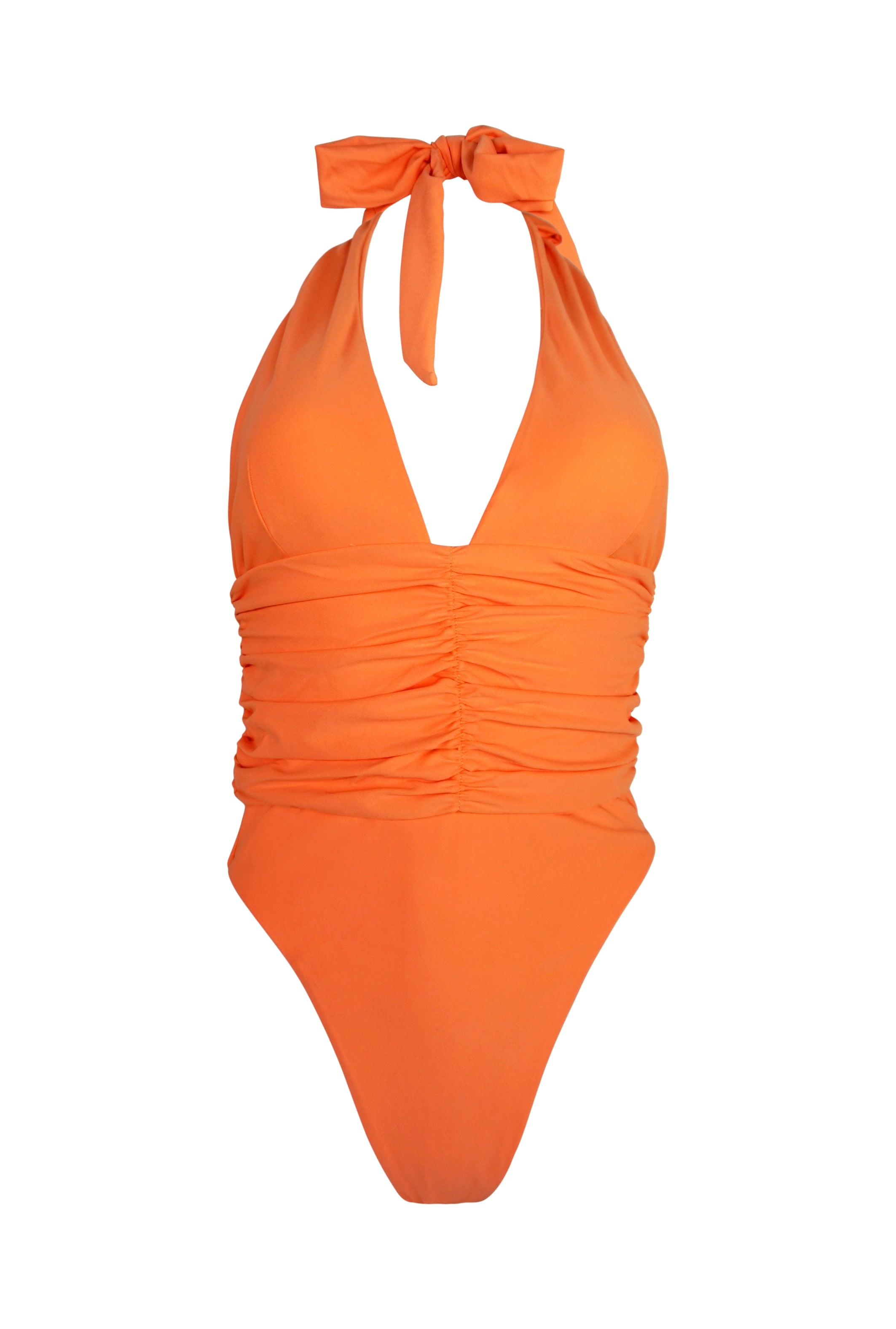 pretty orange swimsuit