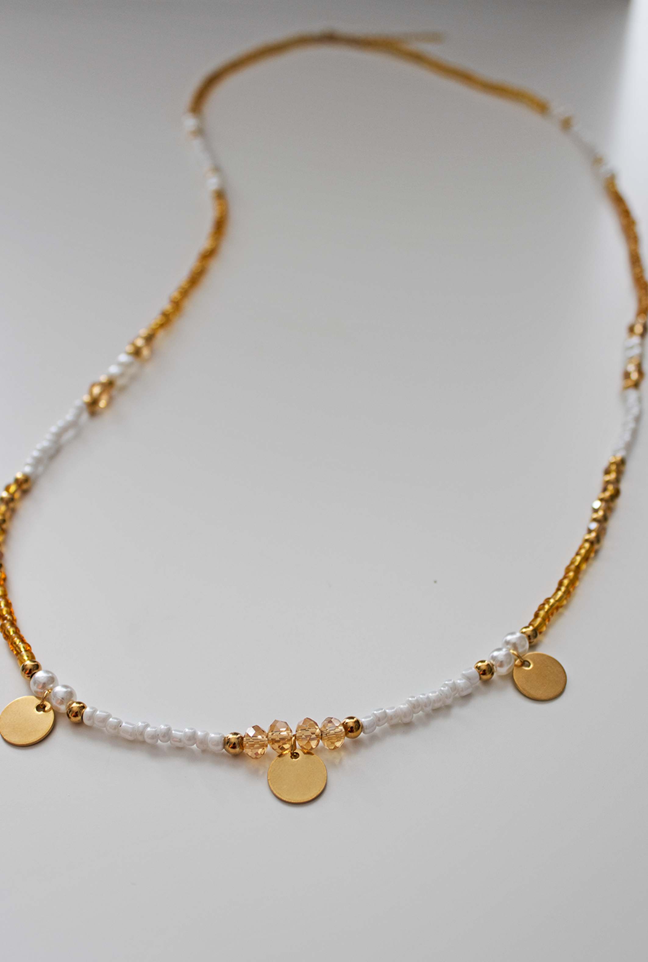 beaded belly chain