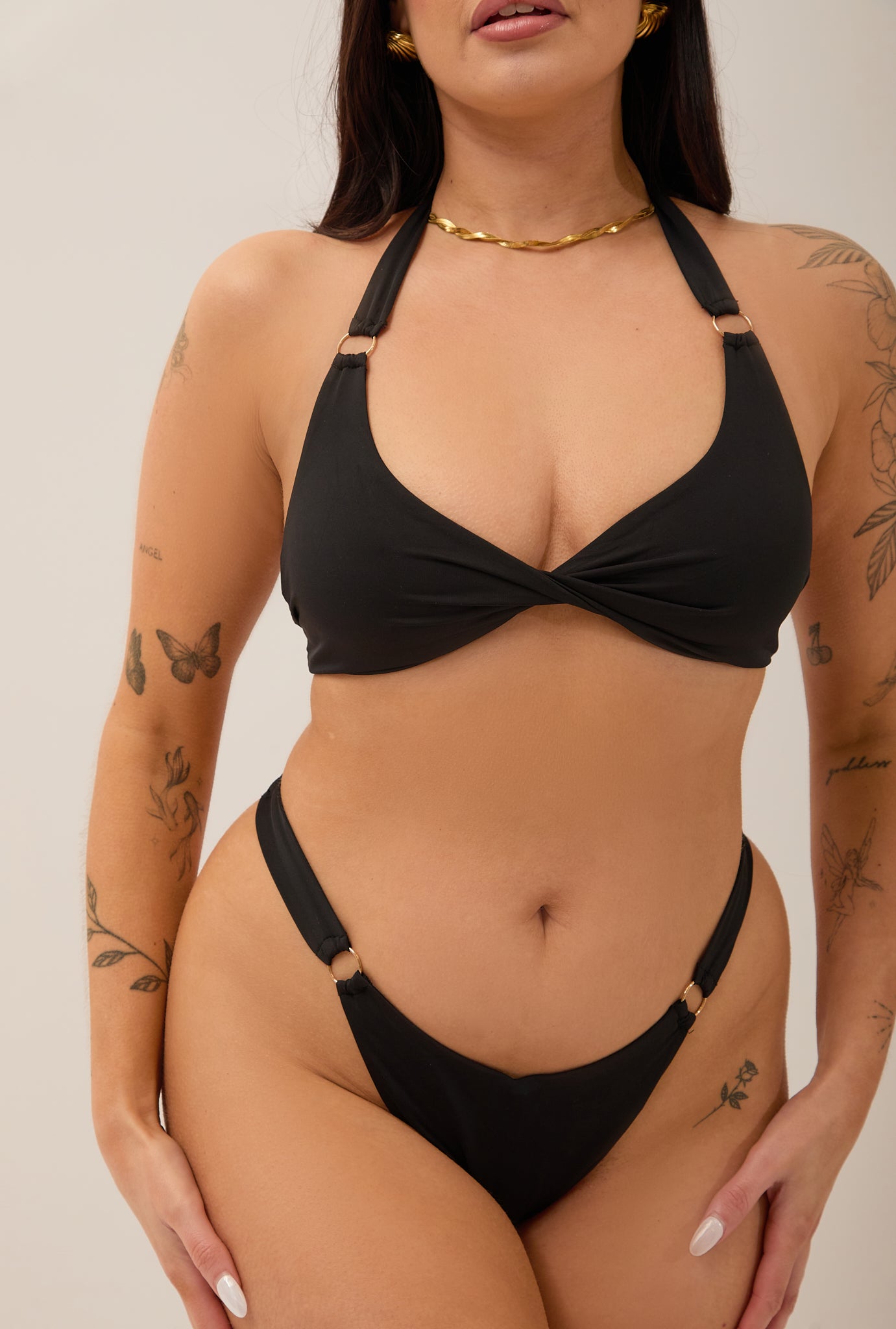 Figure Flattering Bikini in Black