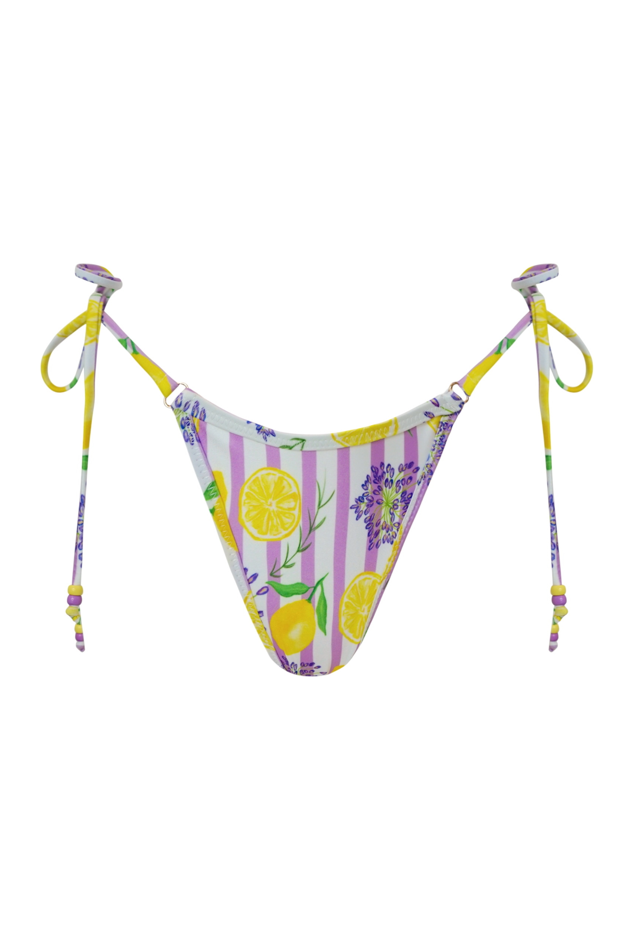 Fiji Moderate String Bikini Bottom - Lilac Zest
