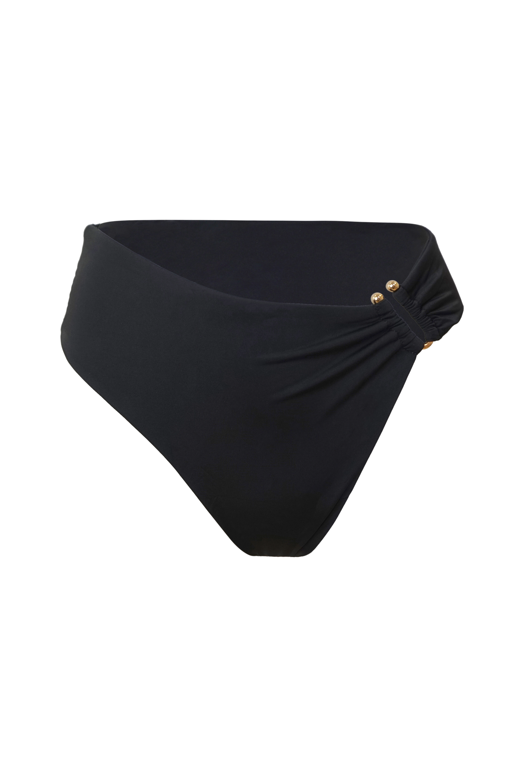 Madeira Fuller Coverage Bikini Bottom Black