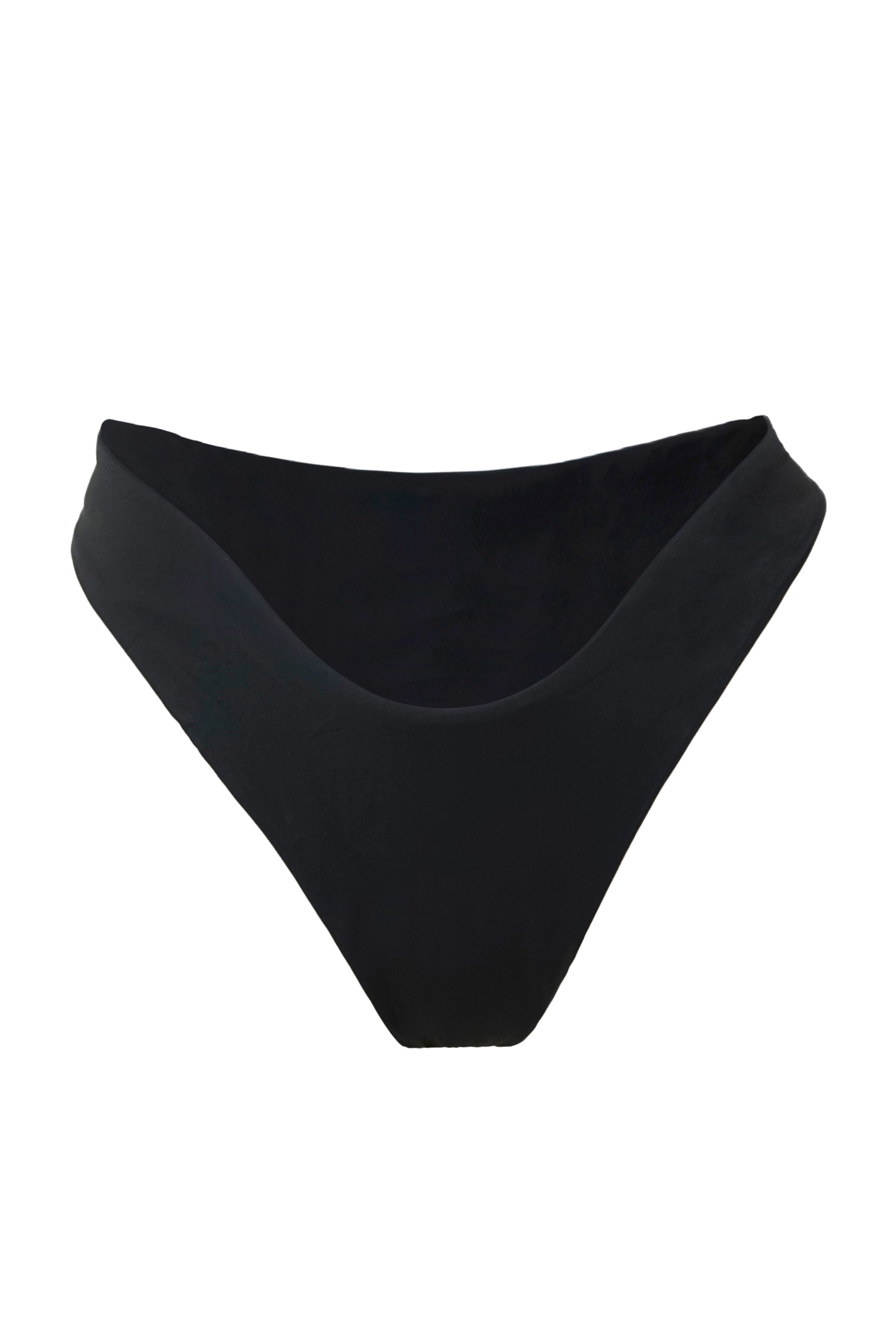 St Lucia Brazilian Bikini Bottom Black